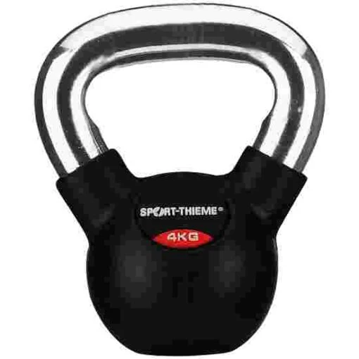 Sport-Thieme Rubber-Coated, Smooth Chrome-Handled Kettlebell - Image 13
