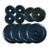 60 Kg Set Of Rubber Weight Discs -The Fitness Equipment Store 146 5046