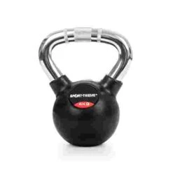 Sport-Thieme Rubberised Kettlebell With Chrome Handle -The Fitness Equipment Store 220 1304