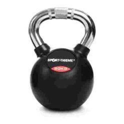 Sport-Thieme Rubberised Kettlebell With Chrome Handle -The Fitness Equipment Store 220 1346