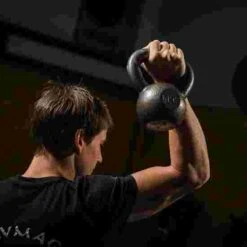 Sport-Thieme Grey-Painted, Hammer-Finish Kettlebell -The Fitness Equipment Store 252 4825 1