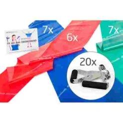 TheraBand Club Set 9 TheraBand Club Set -The Fitness Equipment Store 270 7408