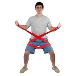 CanDo Multi-Grip "Exerciser Roll" Exercise Band -The Fitness Equipment Store 283 1129 2