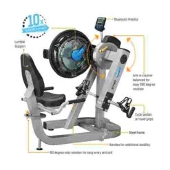 First Degree "Fluid Cycle X Trainer XT E-720s" -The Fitness Equipment Store 318 2420 15
